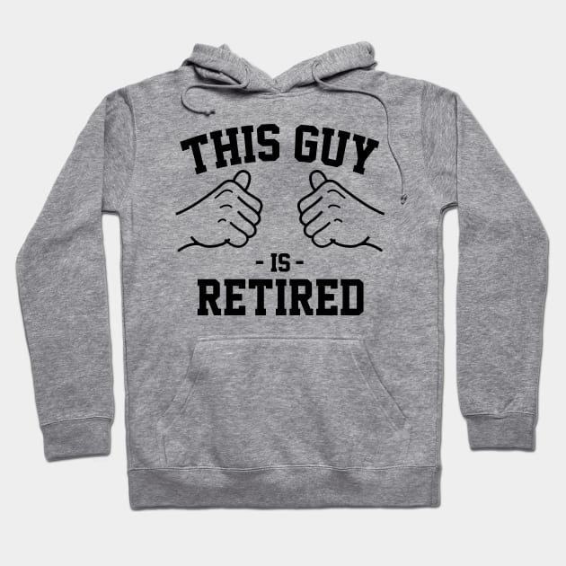 This guy is retired Hoodie by Lazarino